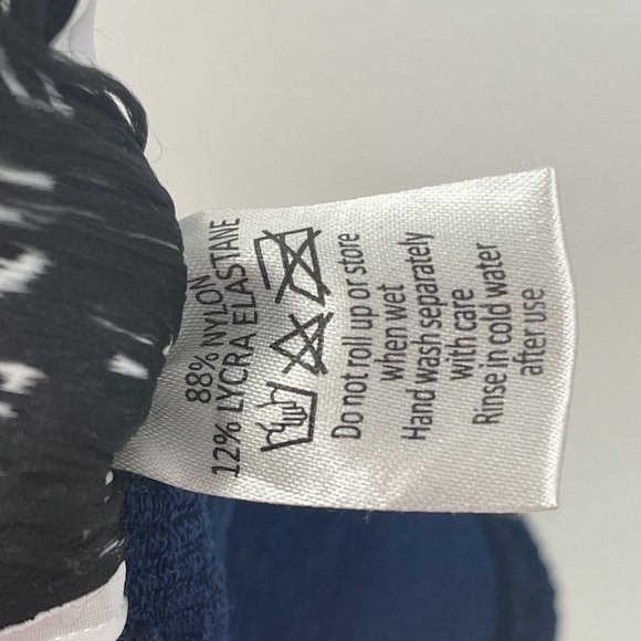 Hunza G x Pandora Sykes Tracey Frill Ruffle Bikini Bathing Suit - Picture 13 of 14